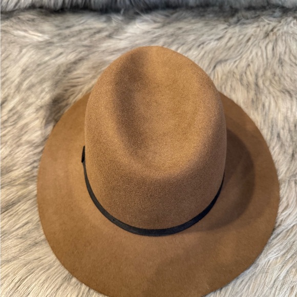 Alxiliary Stylish Brown & Black Fedora Hat Size S/M - Picture 8 of 10